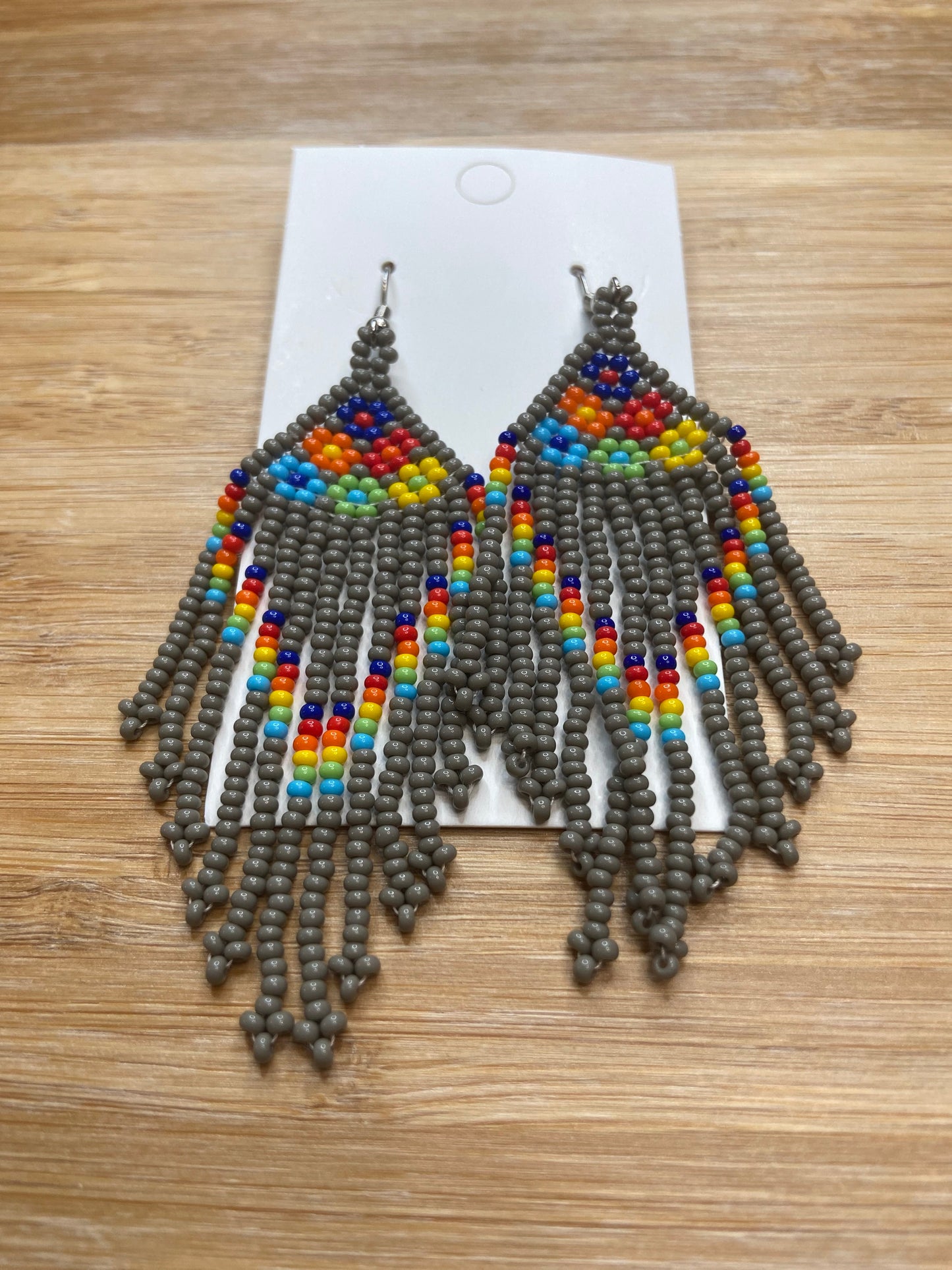 Beaded Earrings (Waterfall)