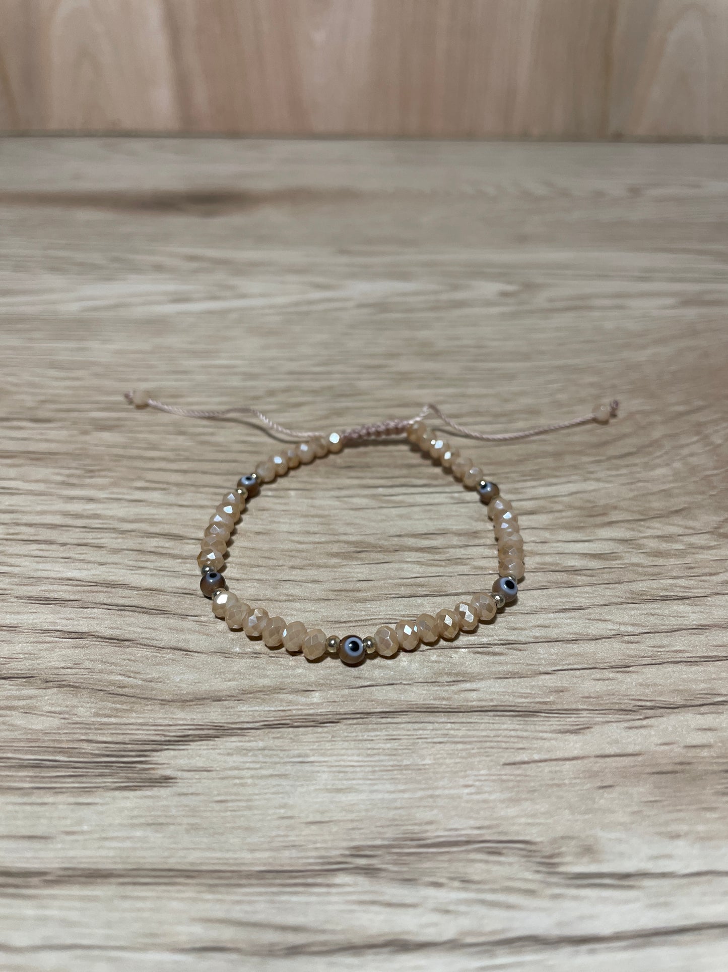 Brown Adult "Evil Eye" Bracelet