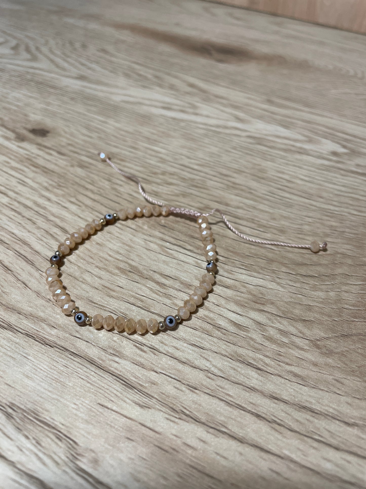 Brown Adult "Evil Eye" Bracelet