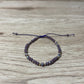 Purple Adult "Evil Eye" Bracelet