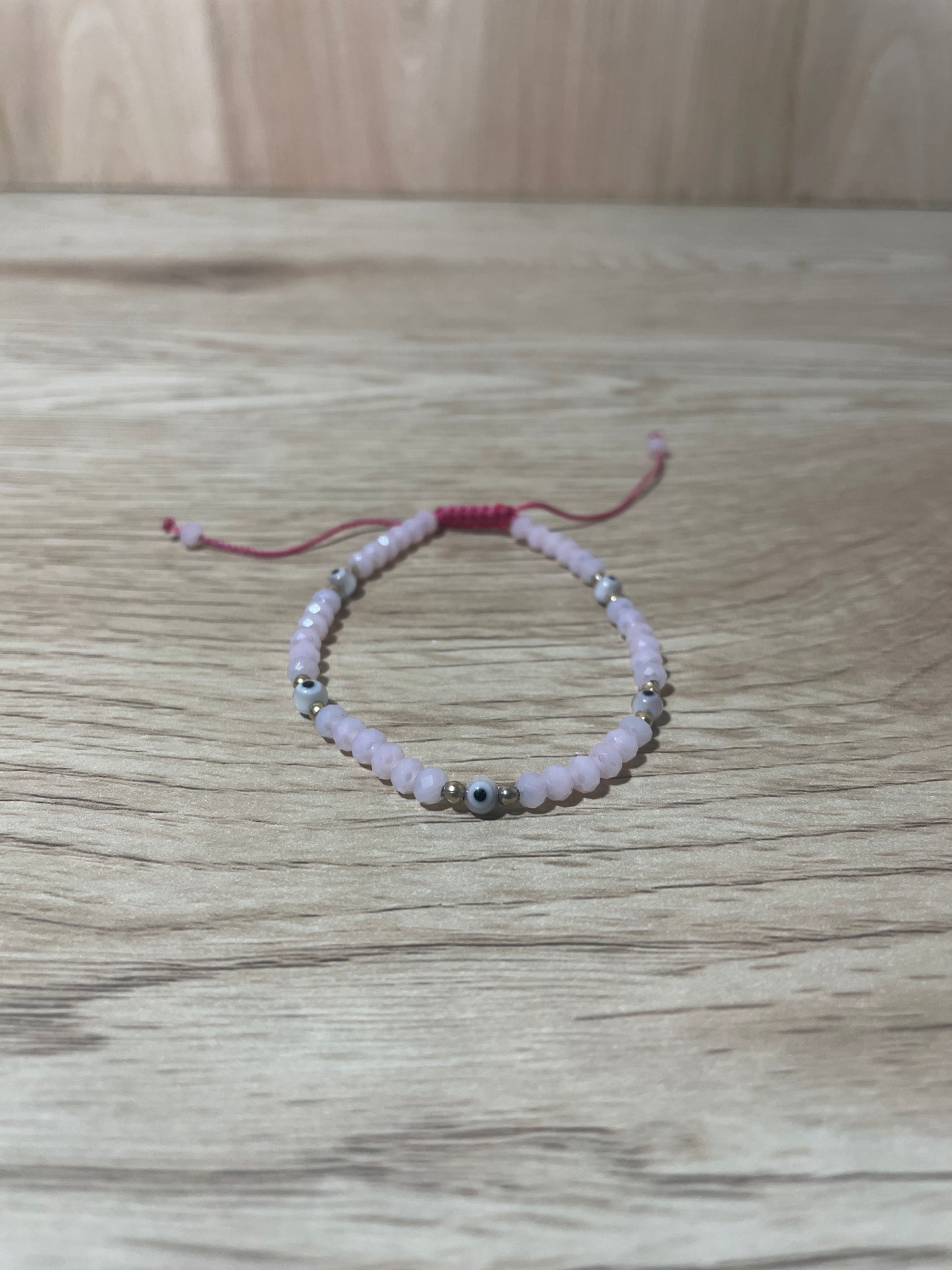 Grey Adult "Evil Eye" Bracelet