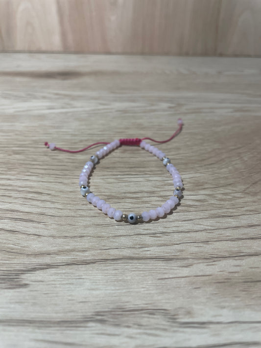 Grey Adult "Evil Eye" Bracelet