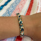 Beaded Daisy Flower Bracelet