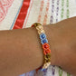 Beaded Daisy Flower Bracelet