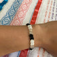 Beaded Daisy Flower Bracelet