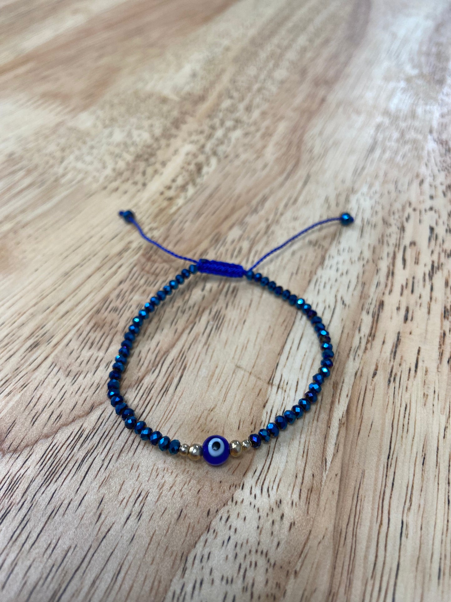 Dark Blue Adult "Evil Eye" Bracelet