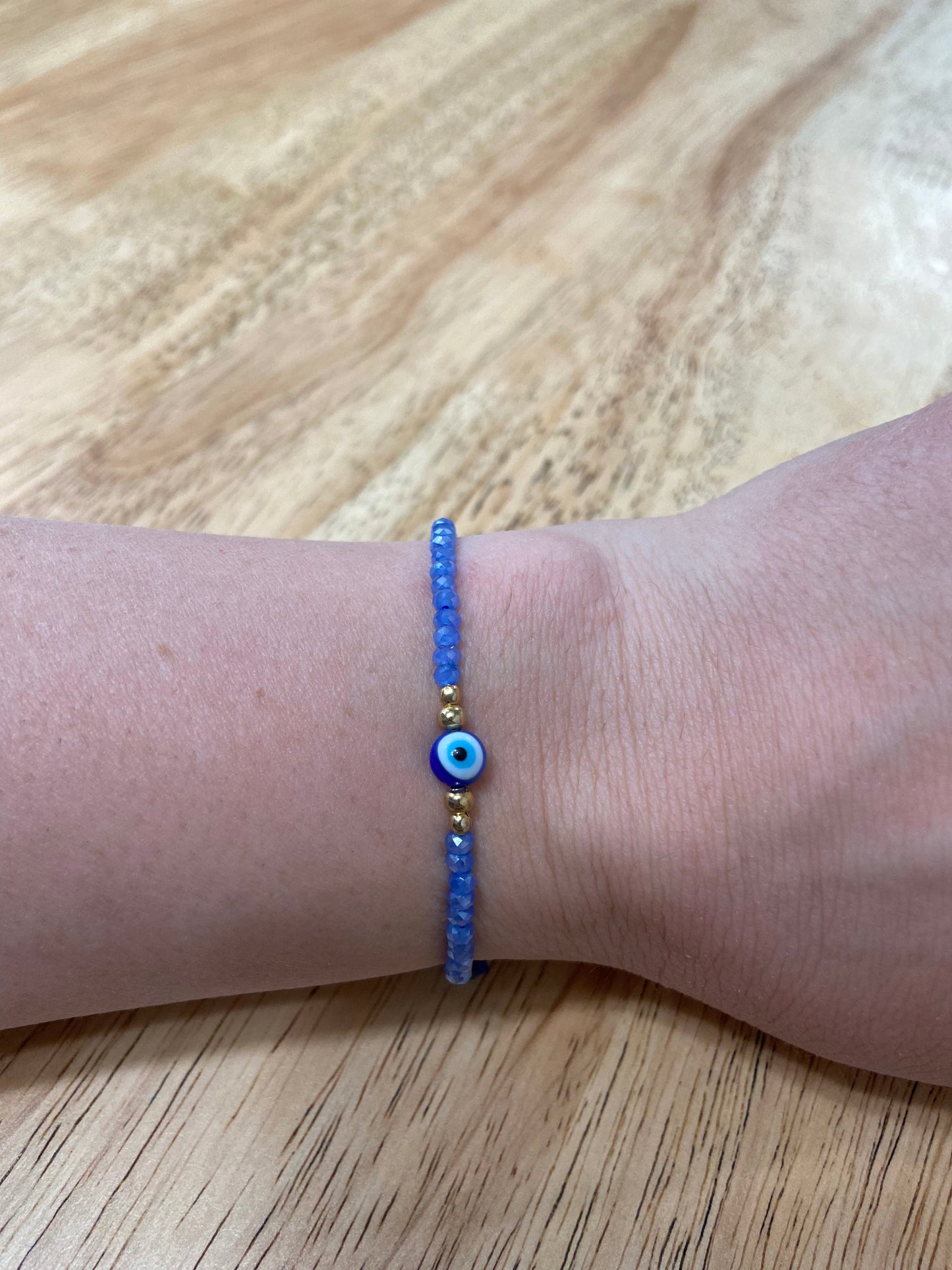 Dark Blue Adult "Evil Eye" Bracelet