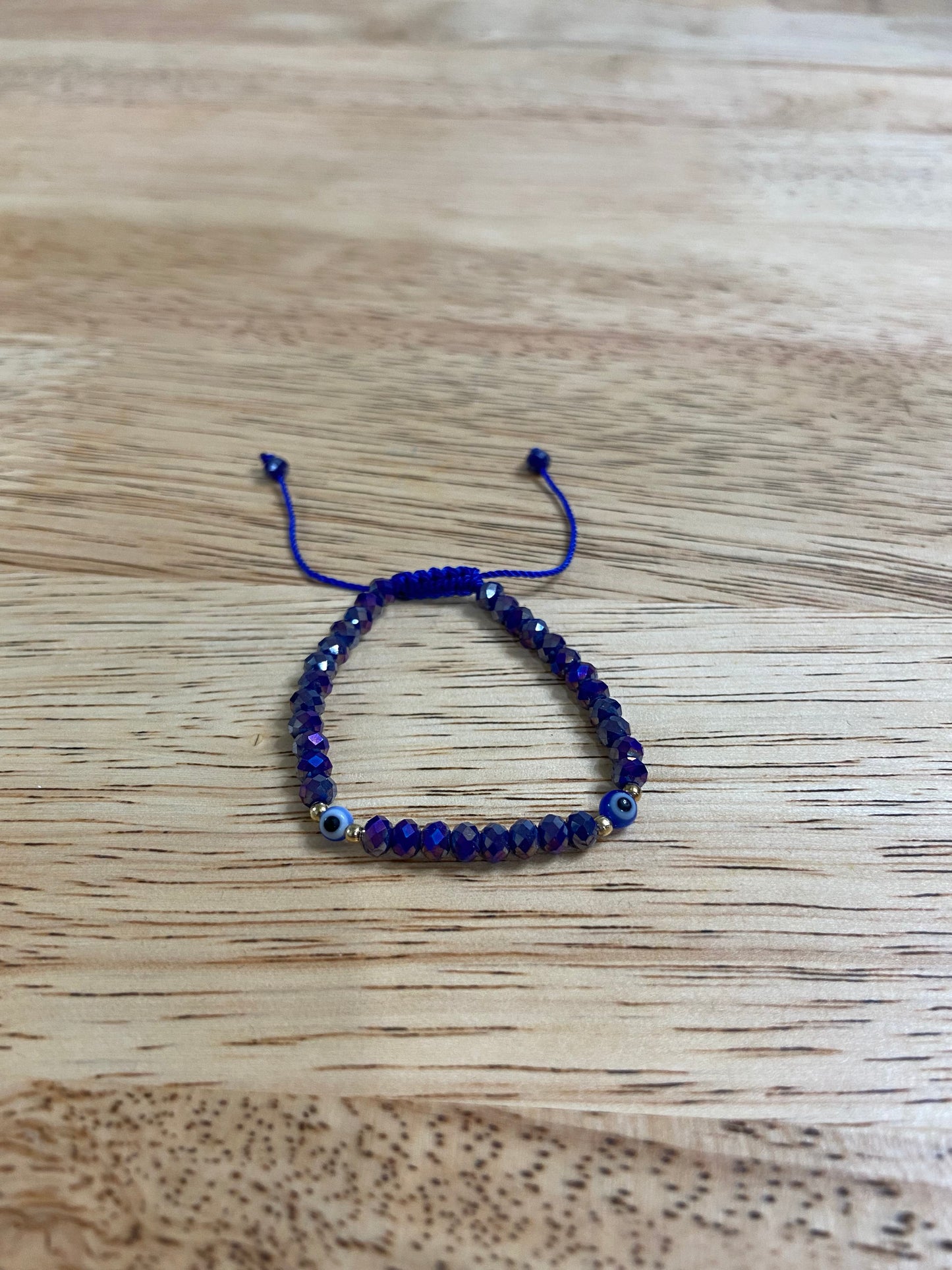 Dark Blue Child "Evil Eye" Bracelet