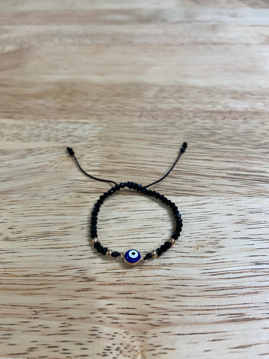 Dark Blue Child "Evil Eye" Bracelet