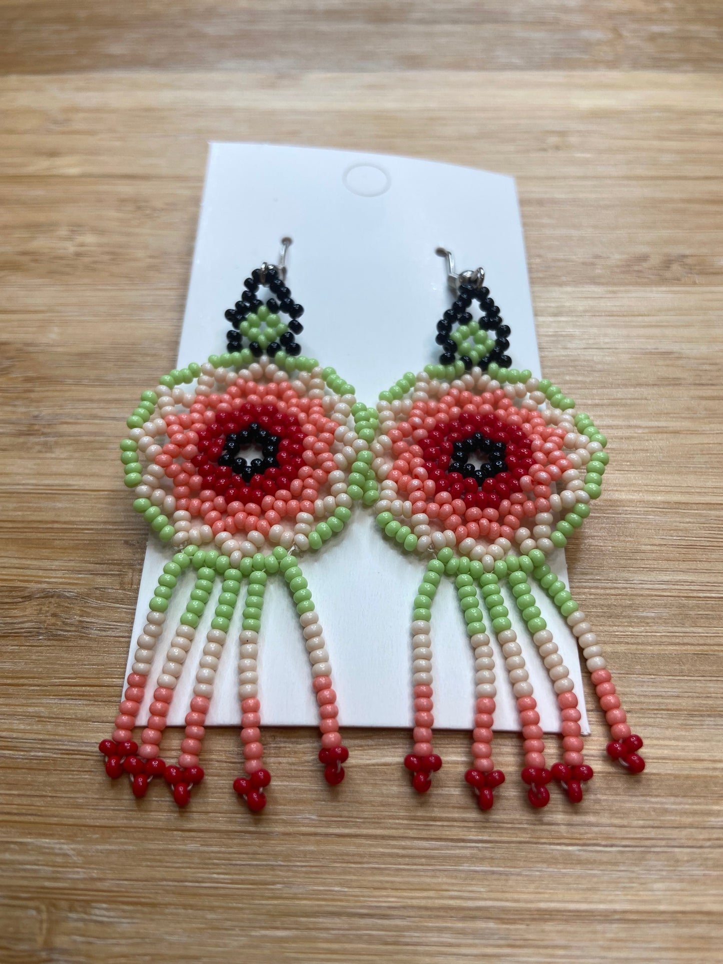 Beaded Earrings (Dreamcatcher)