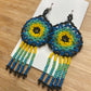 Beaded Earrings (Dreamcatcher)