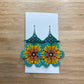 Beaded Earrings (Daisy)