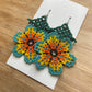 Beaded Earrings (Daisy)