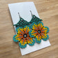 Beaded Earrings (Daisy)