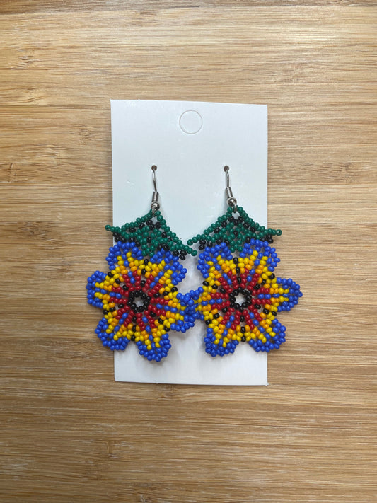 Beaded Earrings (Daisy)