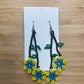Beaded Earrings (Mini Flowers)