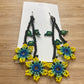 Beaded Earrings (Mini Flowers)