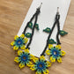 Beaded Earrings (Mini Flowers)