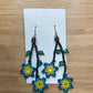 Beaded Earrings (Mini Flowers)