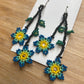 Beaded Earrings (Mini Flowers)