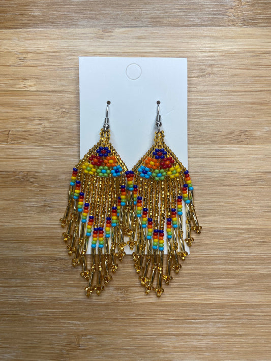 Beaded Earrings (Waterfall)