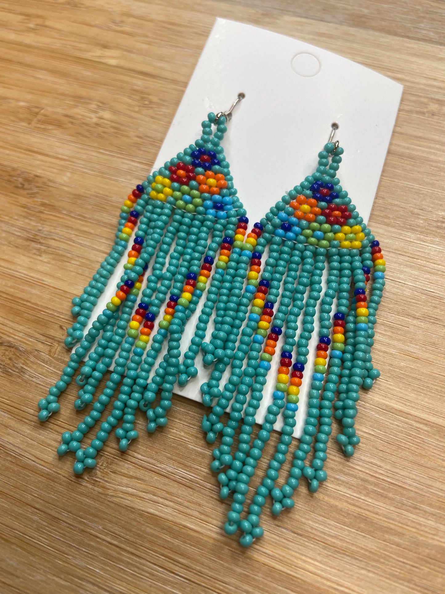 Beaded Earrings (Waterfall)