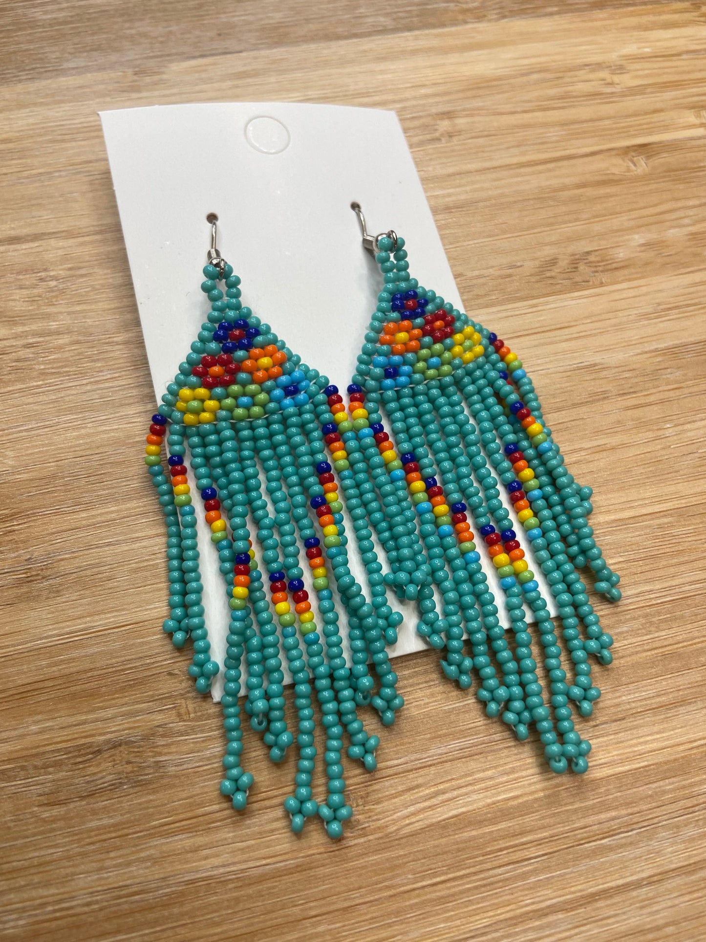 Beaded Earrings (Waterfall)