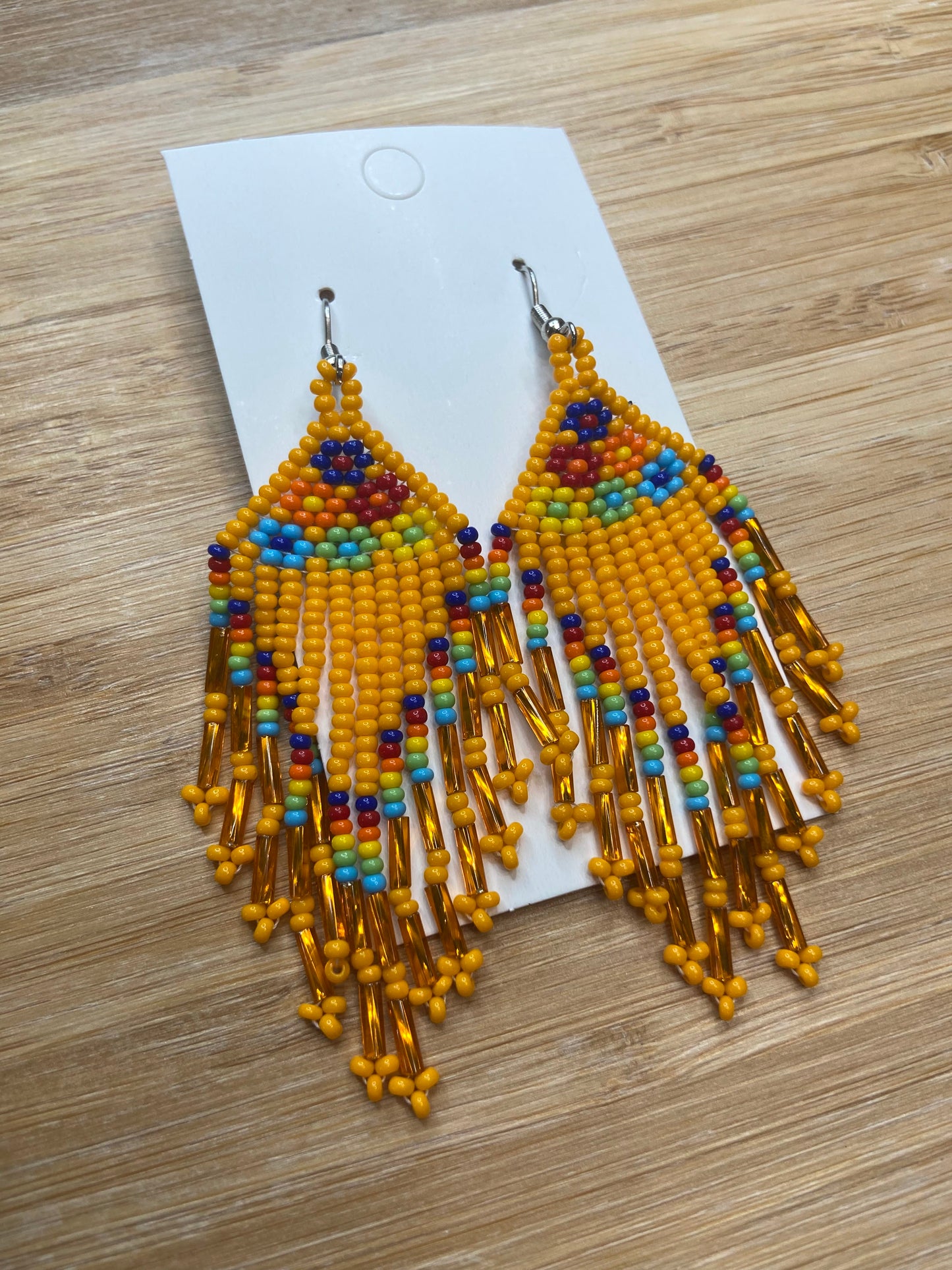 Beaded Earrings (Waterfall)