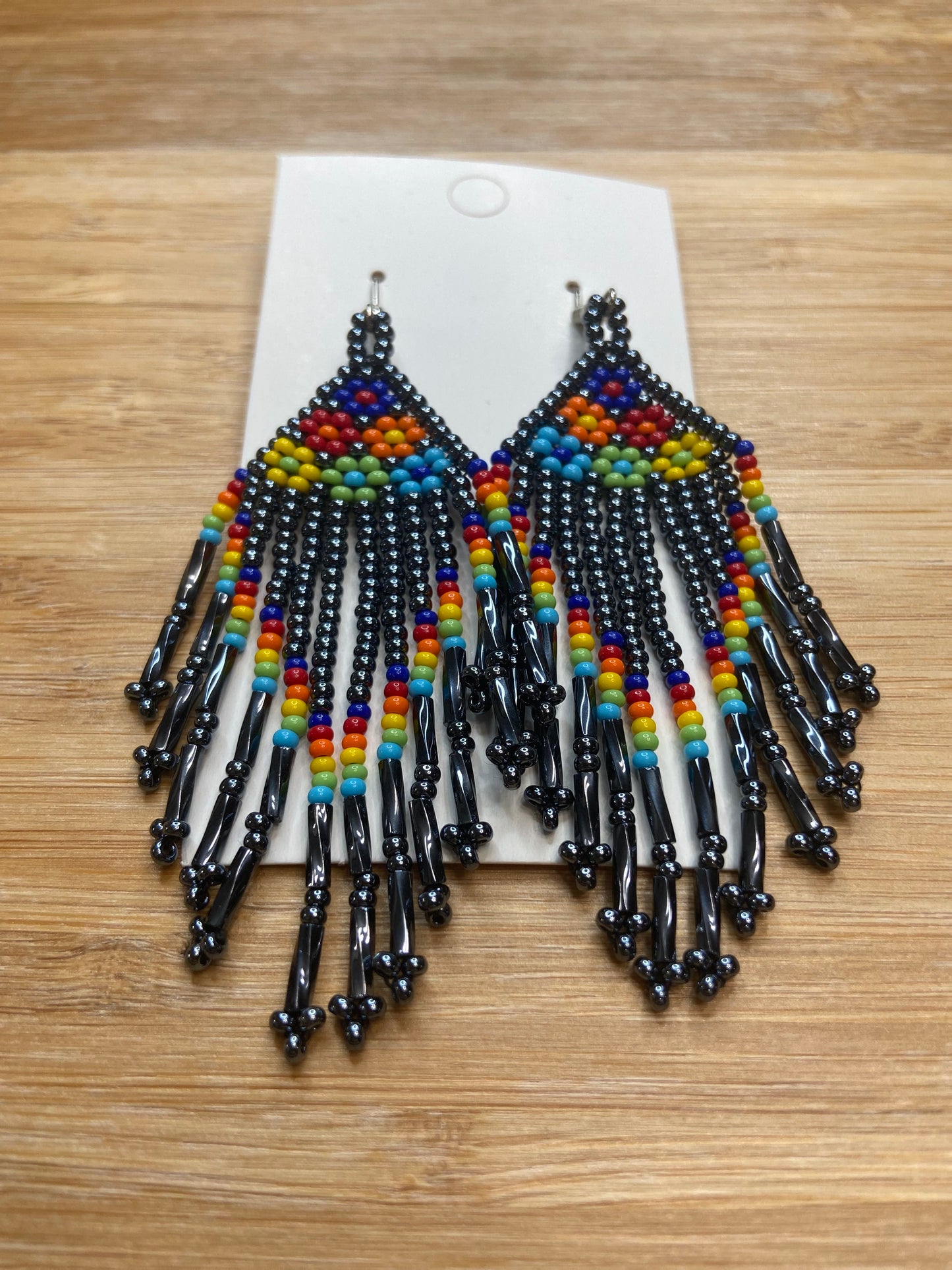 Beaded Earrings (Waterfall)