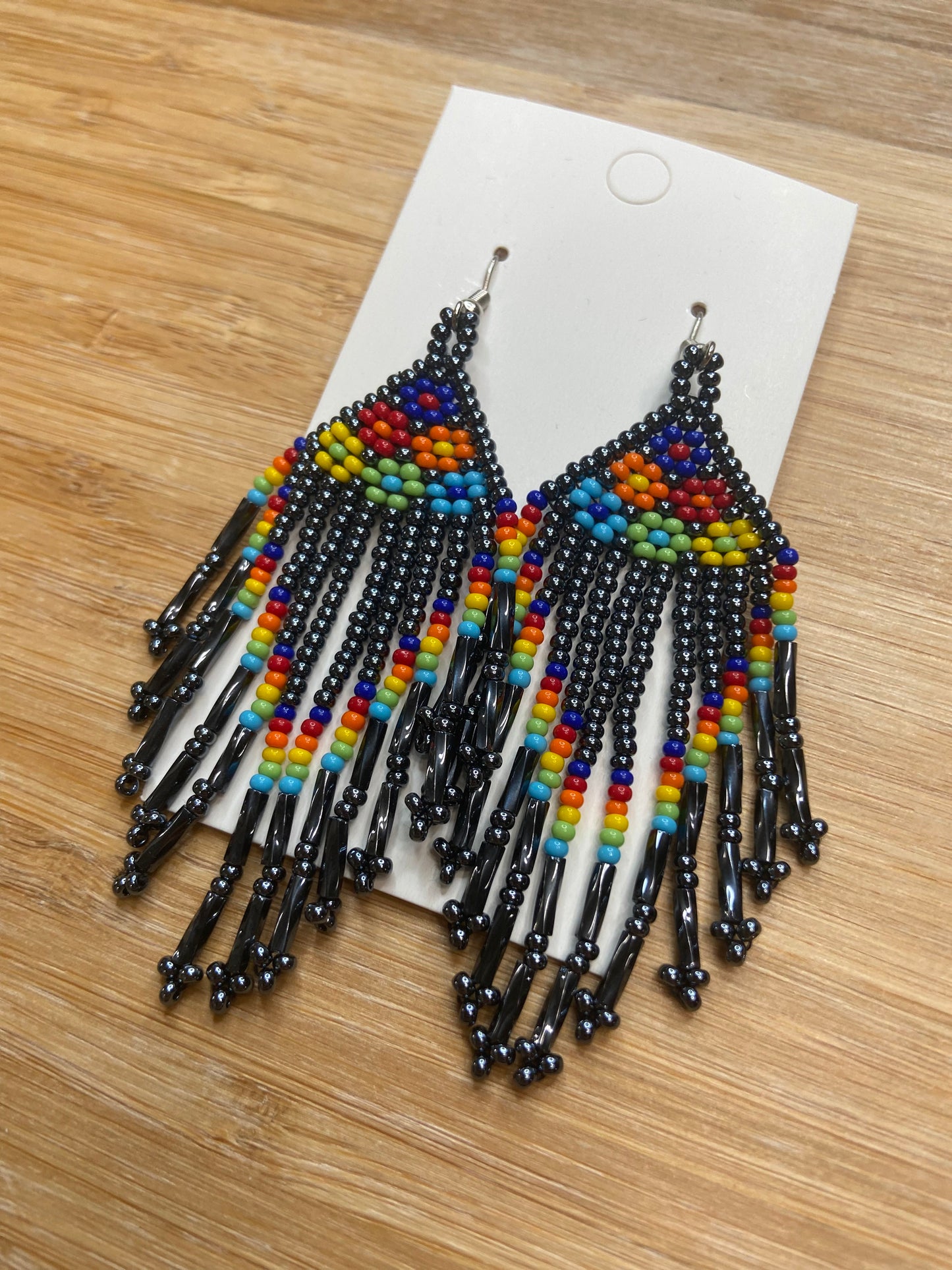 Beaded Earrings (Waterfall)