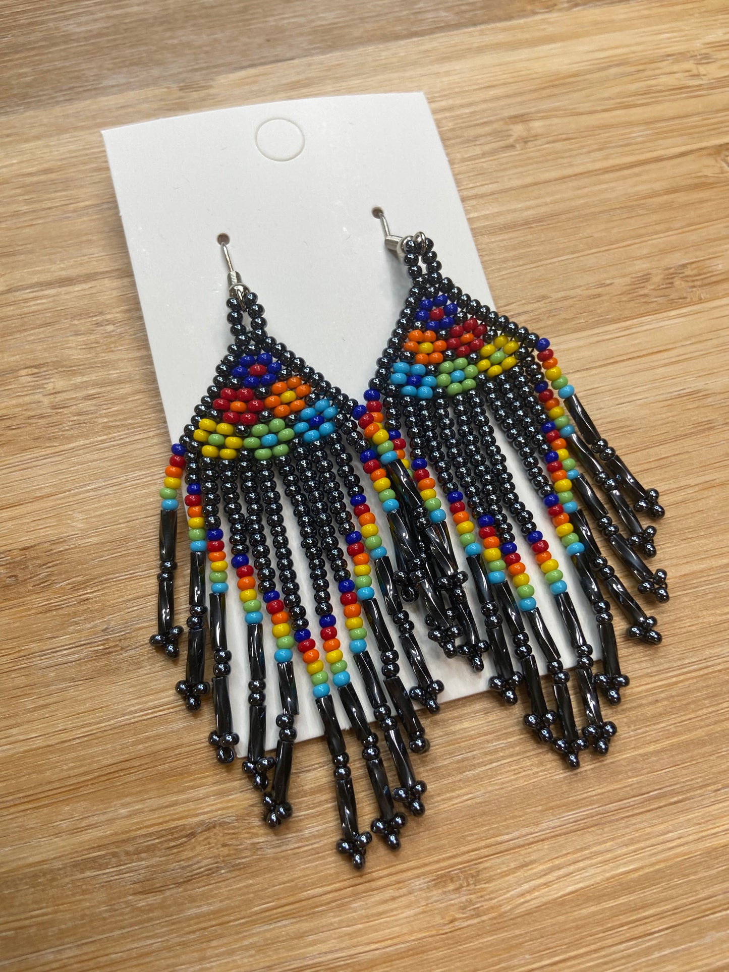 Beaded Earrings (Waterfall)