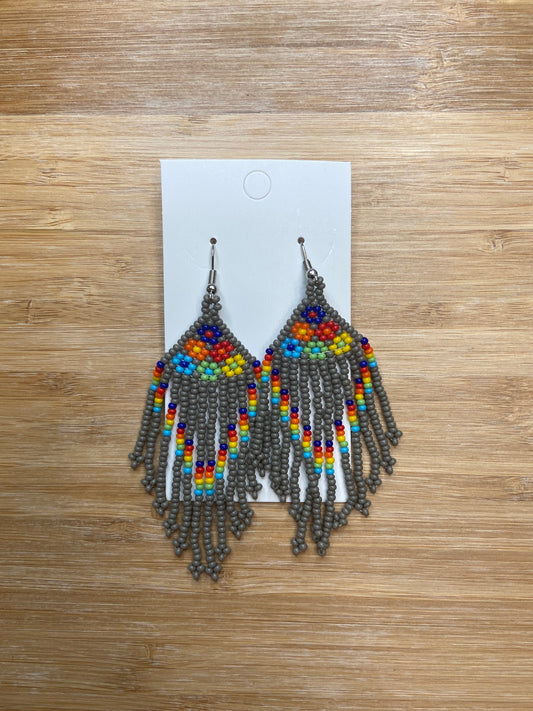 Beaded Earrings (Waterfall)