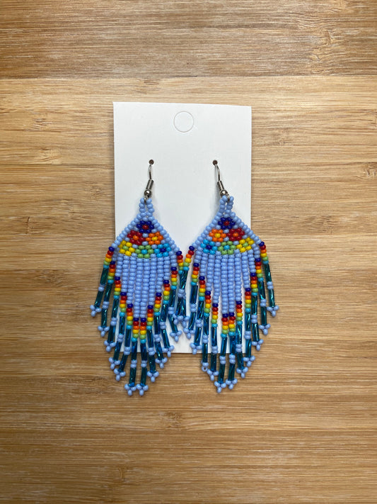 Beaded Earrings (Waterfall)